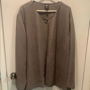 Eileen Fisher Brown Blazer